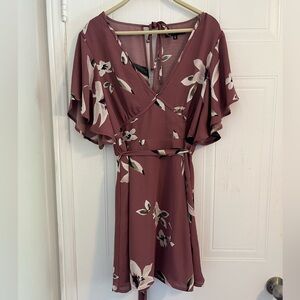 Dynamite Floral Dress